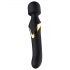 Vibrador Massageador Dorcel Dual Orgasmos Gold 2 em 1 (preto)