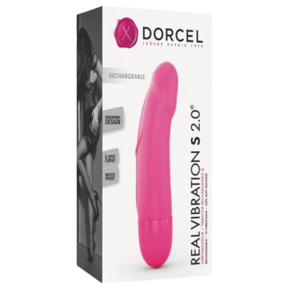 Vibrador Dorcel Real Vibration S 2.0 recarregável (rosa)