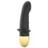 Mini Lover 2.0 - Vibrador recarregável, preto e dourado