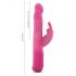 Dorcel Baby Rabbit 2.0 - Vibrador com Estimulador de Clitóris (Rosa)