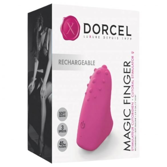 Dedo Mágico Dorcel - Vibrador com Bateria (Rosa)