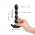 Dorcel Flexi Balls - Vibrador anal recarregável com controle (preto)