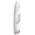 Dorcel Flexi Rabbit - Vibrador c/ aquecimento e estímulo clitoriano (branco)