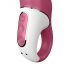 Satisfyer Petting Hippo - vibrador à prova d'água, recarregável (magenta)