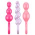 Satisfyer Booty Call - Conjunto de Plugs Anais Coloridos (3 peças)