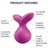 Satisfyer Viva la Vulva 3 - Estimulador de Clitóris (Violeta)