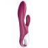 Satisfyer Heated Affair - Vibrador aquecido com braço de clitóris (vermelho)