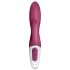 Satisfyer Heated Affair - Vibrador aquecido com braço de clitóris (vermelho)