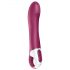 Satisfyer Big Heat - vibrador G-spot aquecido recarregável (vermelho)