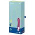 Satisfyer Big Heat - vibrador G-spot aquecido recarregável (vermelho)