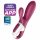 Satisfyer Hot Bunny - Vibrador com aquecimento inteligente (vermelho)