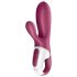 Satisfyer Hot Bunny - Vibrador com aquecimento inteligente (vermelho)