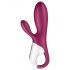 Satisfyer Hot Bunny - Vibrador com aquecimento inteligente (vermelho)