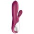 Satisfyer Hot Bunny - Vibrador com aquecimento inteligente (vermelho)