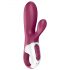 Satisfyer Hot Bunny - Vibrador com aquecimento inteligente (vermelho)