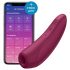 Satisfyer Curvy 1+ - Vibrador de pressão de ar inteligente (vermelho)