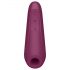 Satisfyer Curvy 1+ - Vibrador de pressão de ar inteligente (vermelho)