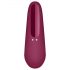 Satisfyer Curvy 1+ - Vibrador de pressão de ar inteligente (vermelho)