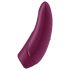 Satisfyer Curvy 1+ - Vibrador de pressão de ar inteligente (vermelho)