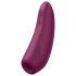 Satisfyer Curvy 1+ - Vibrador de pressão de ar inteligente (vermelho)