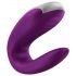 Satisfyer Double Fun - vibrador duplo inteligente (roxo)