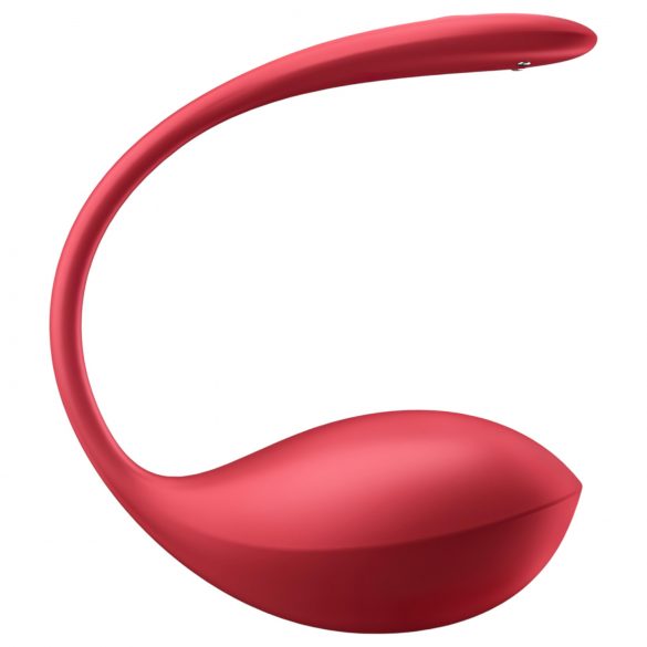 Satisfyer Shiny Petal - Ovo vibratório com rádio (vermelho)