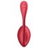 Satisfyer Shiny Petal - Ovo vibratório com rádio (vermelho)