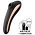 Satisfyer Dual Kiss - Vibrador duplo de luxo (preto)