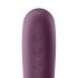 Satisfyer Dual Kiss - Vibrador 2 em 1, vaginal e clitoriano (roxo)