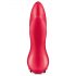 Satisfyer Rotator Plug 1 - vibrador anal perlado a pilhas (vermelho)