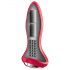 Satisfyer Rotator Plug 1 - vibrador anal perlado a pilhas (vermelho)