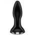 Satisfyer Rotator Plug 2 - vibrador anal de esferas recarregável (preto)