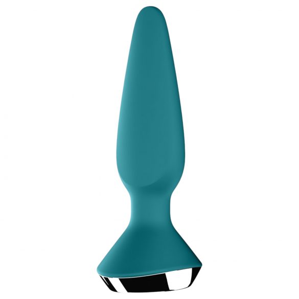 Satisfyer Plug-ilicious 1 - vibrador anal inteligente (verde)