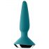 Satisfyer Plug-ilicious 1 - vibrador anal inteligente (verde)