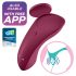 Satisfyer Sexy Secret - Vibrador de Calcinha Inteligente e à Prova d'Água (Vermelho)