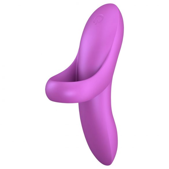 Satisfyer Bold Lover - vibrador de dedo recarregável, à prova d'água (rosa)