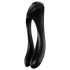 Satisfyer Candy Cane - vibrador preto à prova d'água e recarregável