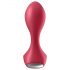 Satisfyer Backdoor Lover - vibrador anal vermelho à prova d'água