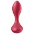 Satisfyer Backdoor Lover - vibrador anal vermelho à prova d'água