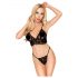 Penthouse Double Spice - conjunto de sutiã rendado (preto) - M/L