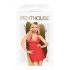 Penthouse Bedtime Story - camisola & tanga (vermelho)