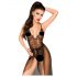 Penthouse Best Forplay - Body de renda com tule (preto)