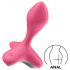 Game Changer Satisfyer - Vibrador Anal Recarregável (rosa)