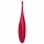 Satisfyer Twirling Fun - vibrador à prova d'água para clitóris (vermelho)