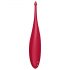 Satisfyer Twirling Fun - vibrador à prova d'água para clitóris (vermelho)