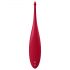 Satisfyer Twirling Fun - vibrador à prova d'água para clitóris (vermelho)