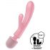 Satisfyer Triple Lover - Vibrador massajador rosa para o ponto G