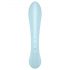 Satisfyer Triple Oh - vibrador clitoriano recarregável (azul)