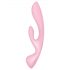 Satisfyer Triple Oh - vibrador recarregável 3 em 1 (rosa)