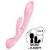 Satisfyer Triple Oh - vibrador recarregável 3 em 1 (rosa)